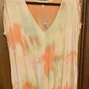 Tie-dye Blouse